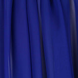 Königsblau Chiffon Chiffon Chiffon-Stoff - Ribes y Casals