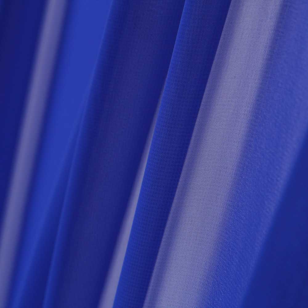 Königsblau Chiffon Chiffon Chiffon-Stoff - Ribes y Casals