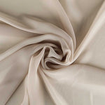 Beige Chiffon Chiffon Chiffon-Stoff - Ribes y Casals