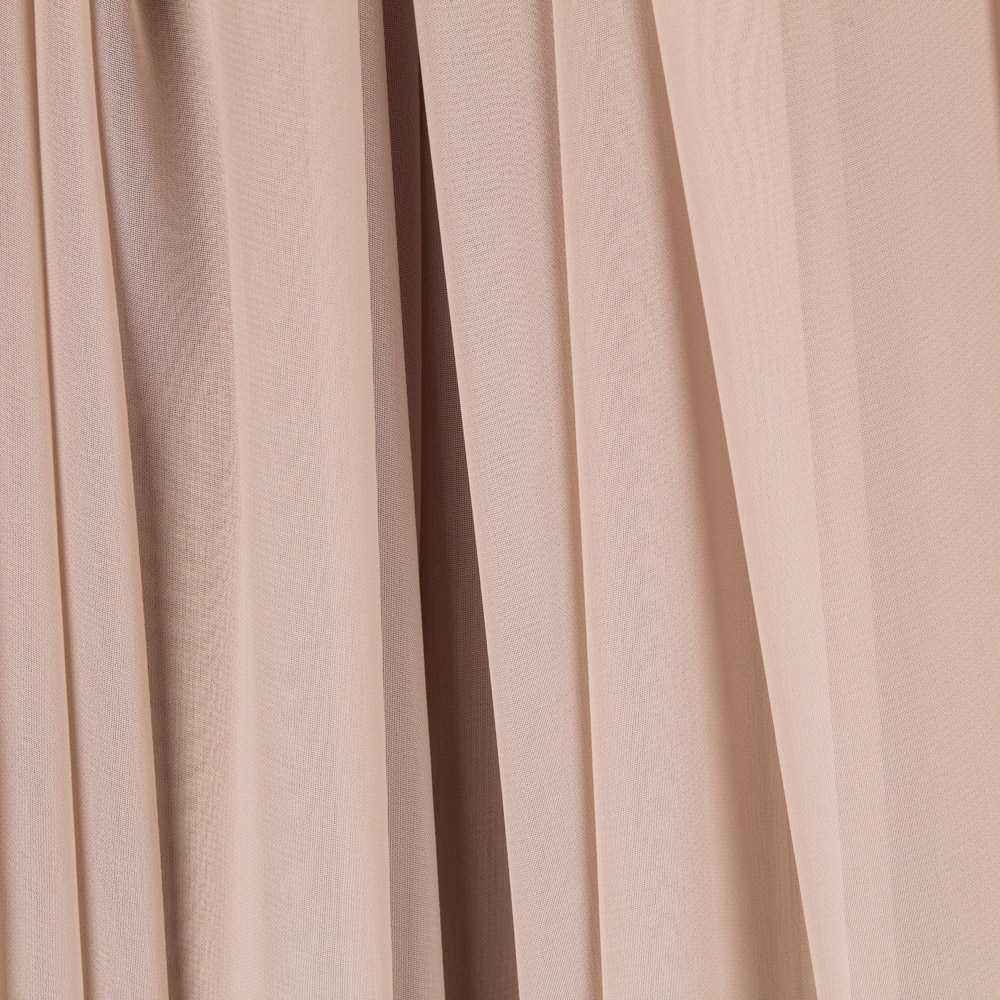 Beige Chiffon Chiffon Chiffon-Stoff - Ribes y Casals