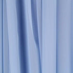 Hellblau Chiffon Chiffon Chiffon-Stoff - Ribes y Casals