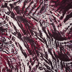Fuchsia Fantasy Bedruckter Chiffon Stoff - Ribes y Casals
