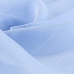 Reststück Gaze Tornasol Himmelblau – verschiedene Maße x Breite 150 cm - Ribes y Casals