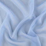 Reststück Gaze Tornasol Himmelblau – verschiedene Maße x Breite 150 cm - Ribes y Casals