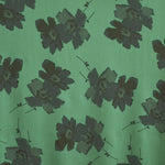 Marineblaues mit Blumen bedrucktes Georgette-Tuch - Ribes y Casals