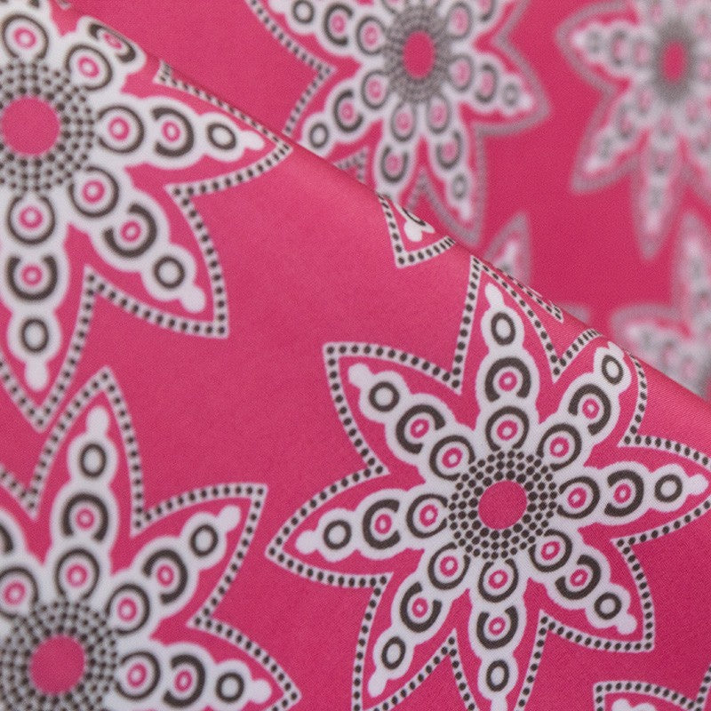 Fuchsia Mandala Wasserdichtes Tuch - Ribes y Casals