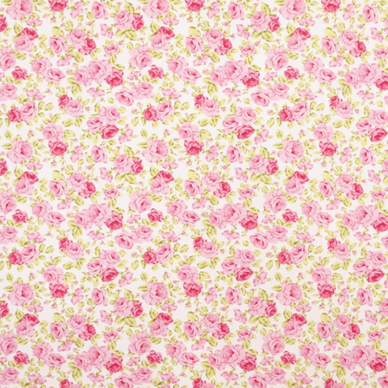 Kinderstoff Rosa Blumen - Ribes y Casals