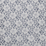 Denimblauer Spitzen-Jacquard-Stoff - Ribes y Casals