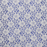 Blauer Spitzen-Jacquard-Stoff - Ribes y Casals