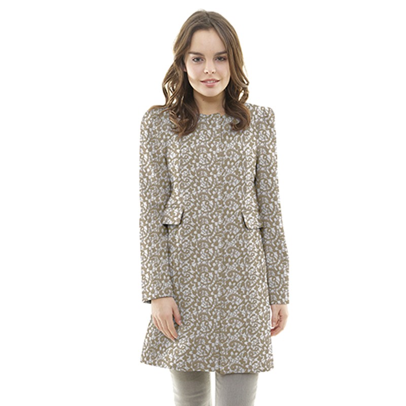 Jacquard Fancy Ecru - Ribes y Casals
