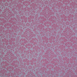 Jacquard Rosa Blume Stoff - Ribes y Casals