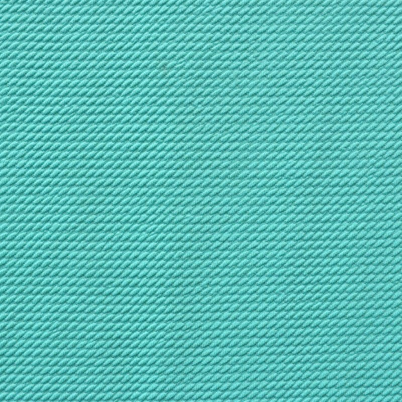 Geometrischer Jacquard-Strickstoff Aquamarin - Ribes y Casals