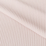 Geometrischer Jacquard-Strickstoff Ecru - Ribes y Casals