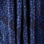 Lamé Spider Stoff Blau - Ribes y Casals