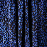 Lamé Spider Stoff Blau - Ribes y Casals