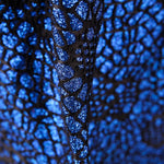 Lamé Spider Stoff Blau - Ribes y Casals