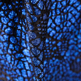 Lamé Spider Stoff Blau - Ribes y Casals
