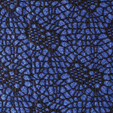 Lamé Spider Stoff Blau - Ribes y Casals
