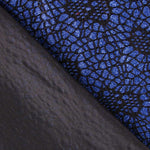 Lamé Spider Stoff Blau - Ribes y Casals