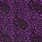 Lamé Spider Stoff Lila - Ribes y Casals
