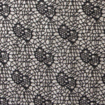 Stoff Lamé Spider Silber - Ribes y Casals