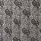 Stoff Lamé Spider Silber - Ribes y Casals