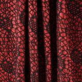 Stoff Lamé Spider Rot - Ribes y Casals