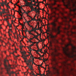 Stoff Lamé Spider Rot - Ribes y Casals