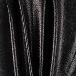 Lamé-Glitzer-Stoff Schwarz - Ribes y Casals
