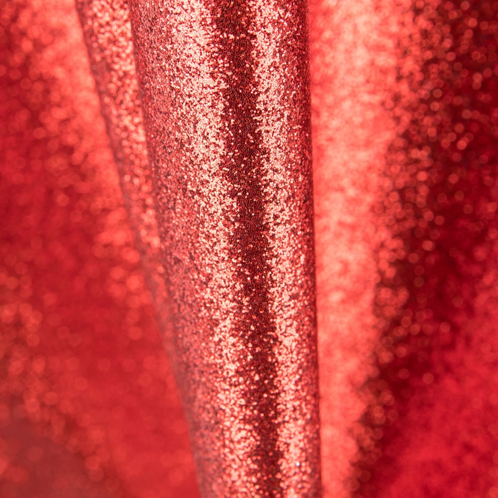 Lamé Glitter Red Stoff - Ribes y Casals