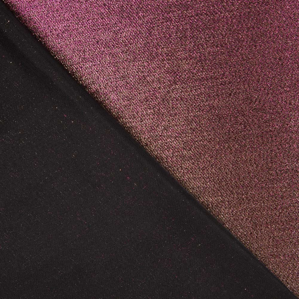Lamé Tornasol Stoff Fuchsia - Ribes y Casals