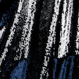 Paillettenstoff Zwei Seiten Navy-Silber - Ribes y Casals