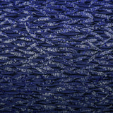 Marineblaues Blätter-Pailletten-Tuch - Ribes y Casals