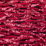 Rote Blätter Pailletten-Stoff - Ribes y Casals