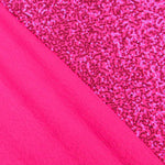 Fuchsia Lycra Paillettenstoff Fuchsia - Ribes y Casals