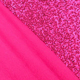 Fuchsia Lycra Paillettenstoff Fuchsia - Ribes y Casals
