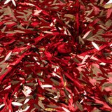 Rote Feder Pailletten Stoff - Ribes y Casals