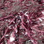 Stoff Pailletten Feder Rosa - Ribes y Casals