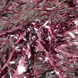 Stoff Pailletten Feder Rosa - Ribes y Casals