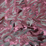 Stoff Pailletten Feder Rosa - Ribes y Casals
