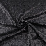 Spandex Paillettenstoff Schwarz - Ribes y Casals