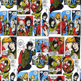 Leinwand Bedruckte Leinwand Comic Stripes Farbe - Ribes y Casals