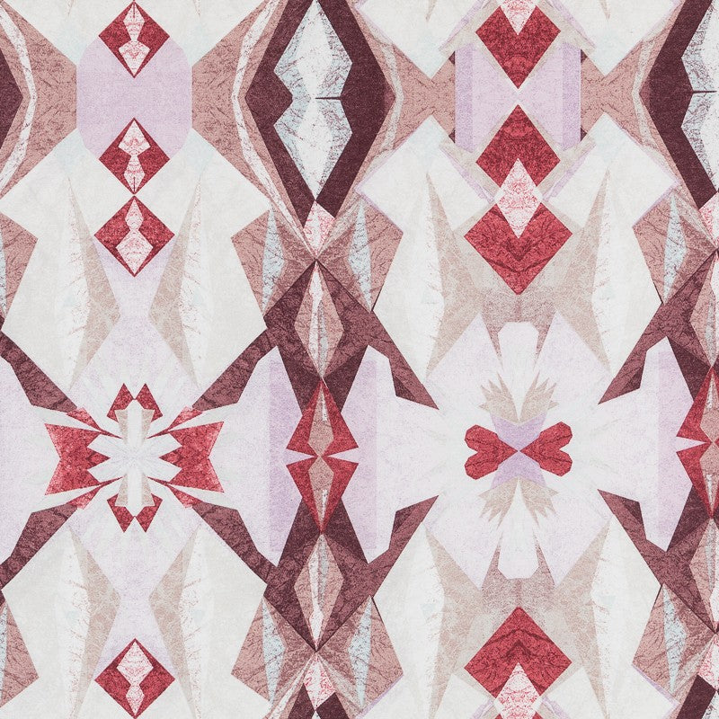 Rotes geometrisches Segeltuch - Ribes y Casals