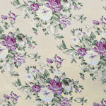 Bedruckte Leinwand Leinwand Rosa Blumen Raw Hintergrund - Ribes y Casals