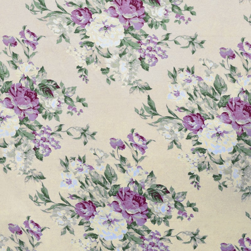 Bedruckte Leinwand Leinwand Rosa Blumen Raw Hintergrund - Ribes y Casals