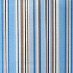 Bedruckter Canvas-Stoff Blau gestreift - Ribes y Casals