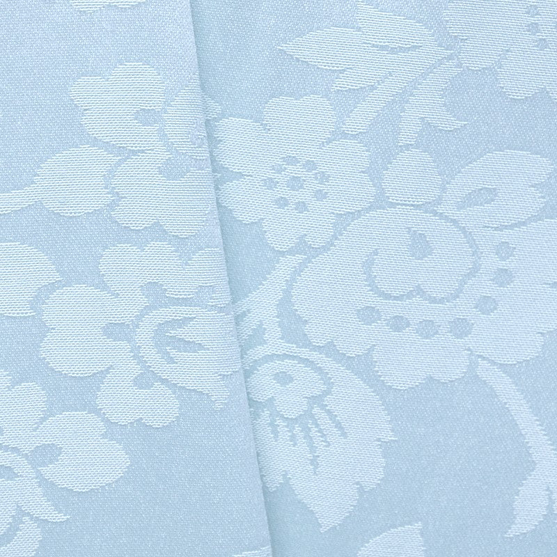 Himmelblauer Jacquard-Leinwand-Stoff - Ribes y Casals