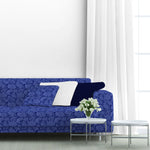 Blau Jacquard-Leinwand Blau - Ribes y Casals