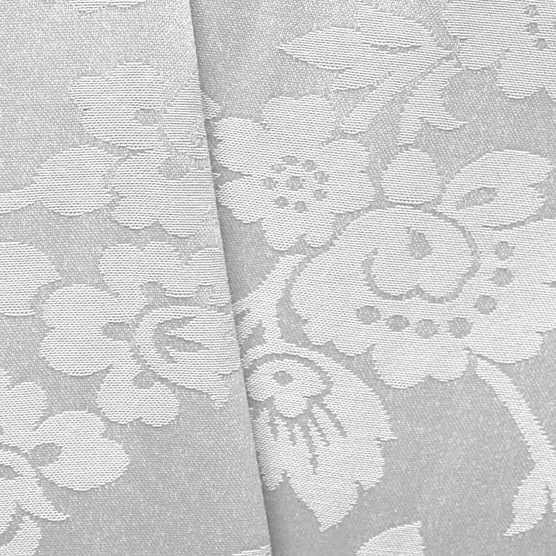 Perlgrauer Jacquard-Leinwand-Stoff - Ribes y Casals