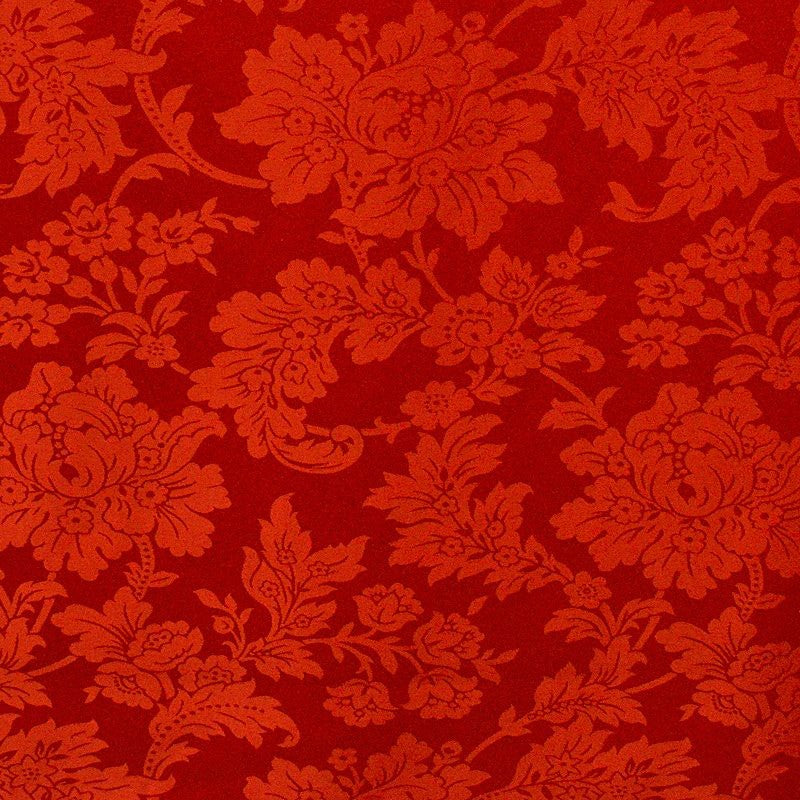 Roter Jacquard-Leinwandstoff Retal - Verschiedene Größen x Breite 280 cm - Ribes y Casals